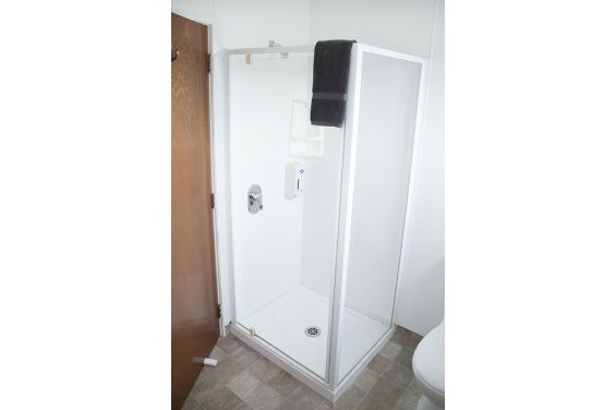 1-Bedroom Unit shower